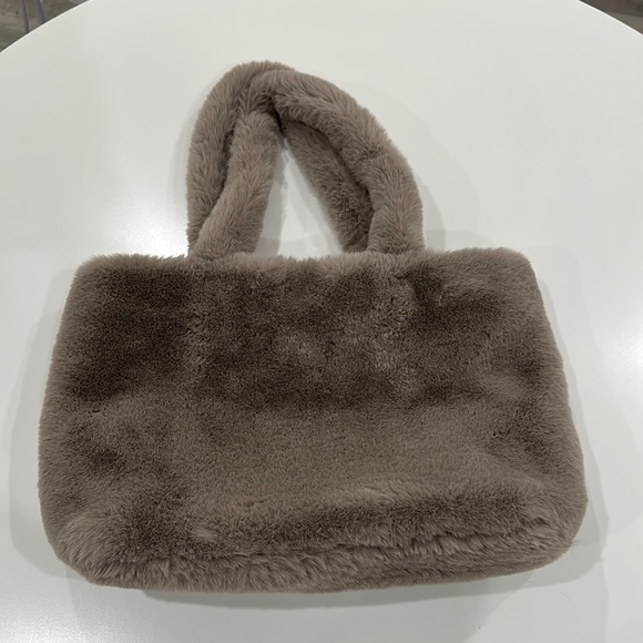 H&M Bags New Hm Fuzzy Bag Poshmark